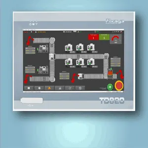 12 inch Industrial HMI Touch Panel