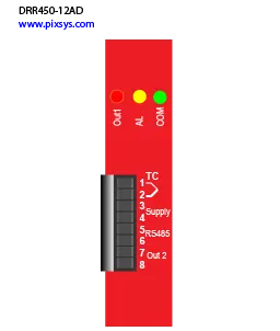 DIN Rail temperature controller wiring diagram