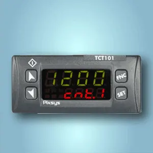 TCT101-1ABC Process Timer - Input NPN, PNP, TTL. Output up to 2 relays